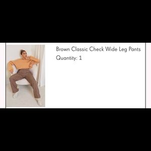 Women’s wide leg pants